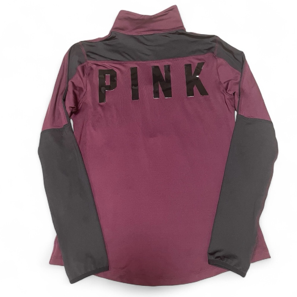 PINK Victoria's Secret Half Zip Pull Over Sweater Jacket Size Large